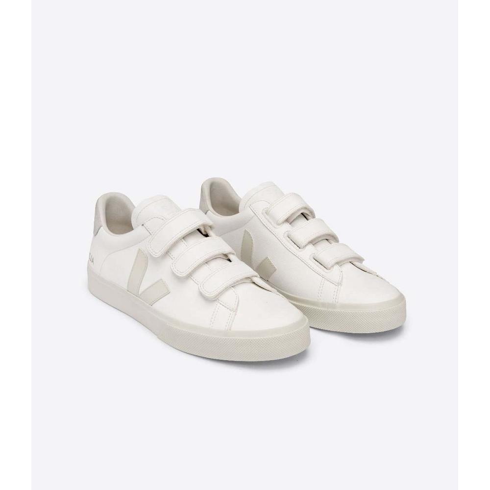 Veja RECIFE CHROMEFREE Tenisky Damske White/Beige | SK 623FDN